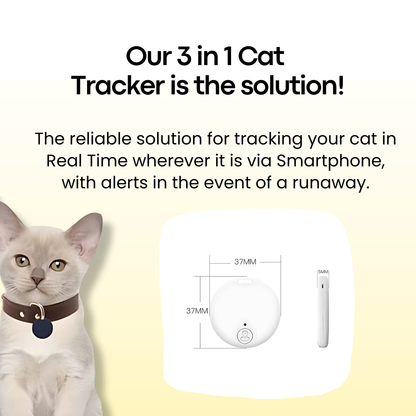 Cat GPS Tracker 3-in-1 Without Subscription