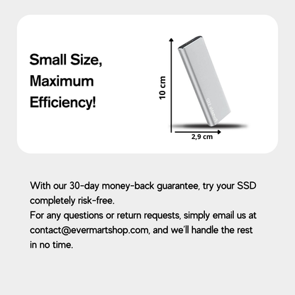 Portable SSD - Up to 64TB - Fast External Hard Drive